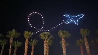 Drone night show at Kamelya Collection (Turkey)