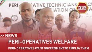 Peri-operatives technicians want government to employ them