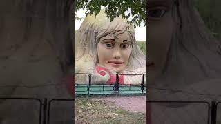 la mujer gigante en Madrid España