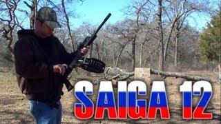 Saiga 12 shotgun, 30 round drum!!! (Alliance Armament 12 gauge)