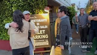 'Star War's filmmaker J.J. Abrams grabs dinner with daughter Gracie out in Santa Monica!