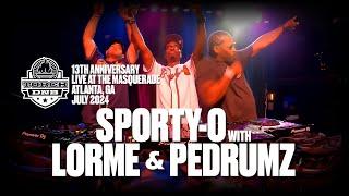 SPORTY-O with LORME & PEDRUMZ @ Torch 13th Anniversary (July 2024) Live at The Masquerade