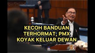 Kecoh isu banduan terhormat, PMX koyak keluar dewan