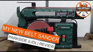 My New Disk & Belt Sander - Parkside (Lidl) Review