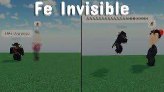 Roblox - Fe Invisible Script (NO LINKVERTISE)