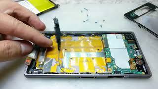 Sony Xperia Z1 C6903 Замена дисплея / Xperia Z1 display replacement