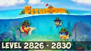 Fishdom level 2826 - 2830 HD