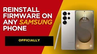 Install Samsung Stock Official ROM/Flash Firmware With Odin - Complete Guide Free, English, 2025