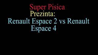 Renault Espace 2 vs Renault Espace 4(Crash Test)