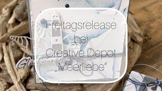 Freitagsrelease bei Creative Depot „Meerliebe“ | Stempel, Stanzen und 3 Projekte