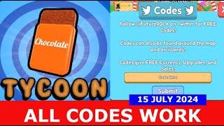 *ALL CODES WORK* Chocolate Factory Tycoon ROBLOX | JULY 15, 2024