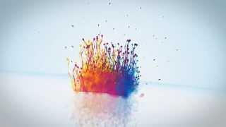 After Effects Template - Particle Splash Logo Reveal