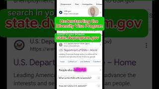 Understanding the Diversity Visa Program #dv program #dvprogram2025