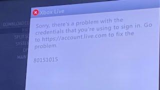 How to fix error code 8015D000, and error code 80151015 on Xbox Series X!