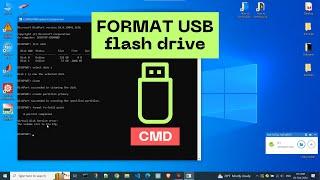 How to Format a USB Flash Drive using Command Prompt (CMD) in Windows