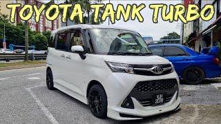 PROJEK TOYOTA TANK..TUKAR SPORT RIM DAN WRAP..CUSTOMER SEMPOI