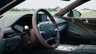 The new Genesis G80 Interior Design in Blue