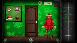 Amgel Elf Room Escape 4 Video Walkthrough