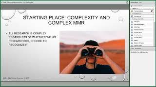 Mixed Methods Research Complexity: Dilemmas and Opportunities