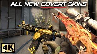 CSGO All new covert skins - Showcase new collections 2021 [4K60FPS]