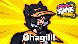 MEET CUTE DOG GIRL WITH NICE VOICE HELLO OHAGI !  VS Ohagi V1 Mod | Friday Night Funkin 4K