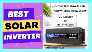 Pure Sine Wave Inverter 12V 24V 110V 220V 1000w 2000w 2600w