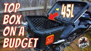 AliExpress Budget Motorcycle Top Box: Unboxing, Installation, and Quick Review