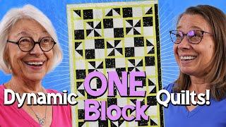 Can You Find it...? 8 New One Block Quilts!