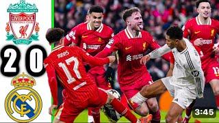 Liverpool vs Real Madrid 2-0- All Goals &Highlights -2024