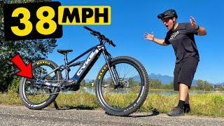 The FASTEST E-mtb I've Ever Ridden! - Cyke Falcon S