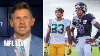 NFL LIVE | Lamar transforms Ravens into SB contenders with Jaire Alexander: 'A new offensive weapon'