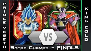 Championship Match! |  King Cold V.S Prince Vegeta | DBS TCG Gameplay | Store Championship - Finals