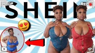 PLUS SIZE SHEIN LINGERIE TRY ON HAUL FT. Bombex!!