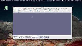 App Audio and Mic with Audacity