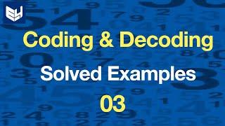 Coding and Decoding | Word | Part- 3 | Reasoning | Bharath Kumar