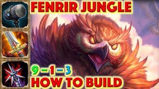 SMITE HOW TO BUILD FENRIR - Fenrir Jungle + How To + Guide (Mid Season 7 Conquest) 2020 Strix Beast