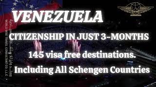  Venezuela Citizenship – In Just 3 Months! Welcome to World Wise Travel Consultant  LLC.