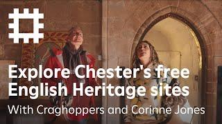 Explore Chester's free English Heritages sites with Craghoppers and Corinne Jones