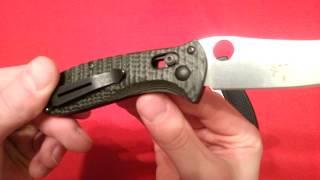 Benchmade Mini Bone Collector, Benchmade Griptilian short review