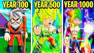 1000 YEARS AS GOKU! (Roblox)