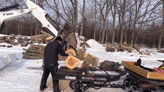 Splitting Wood the Easy Way