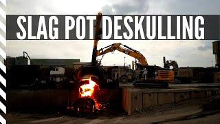 How to speed up the process of slag pot deskulling