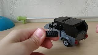 Модель УАЗ 469 из LEGO. Инструкция компании brickmania.