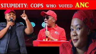 EFF in Tshwane: Voetsek ANC. Voetsek DA. Voesek MK. Fight in Parliament. Trump knows the truth