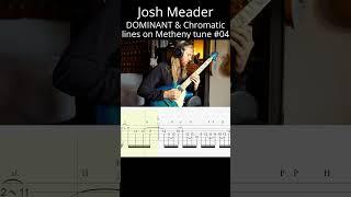 UNBELIEVABLY FLUID Josh Meader solo lines on Pat Metheny tune #04 (Have You Heard #tabs)