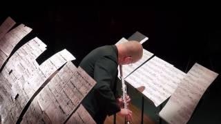 Marc Yeats "streaming" for solo Kingma System alto flute (2015) World Premiere