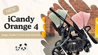 NEW iCandy Orange REVIEW: A Single, Double & Twin Pram All In One