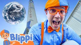 Do The Space Hop With Blippi!  | Blippi Songs | Educational Songs For Kids