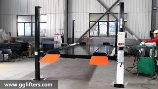 hydraulic 4 post double deck car lift automatic car parking system auto lift 2700kg capacity home ga