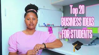 2024 Business ideas for students in University or College | Make money | South African Youtuber